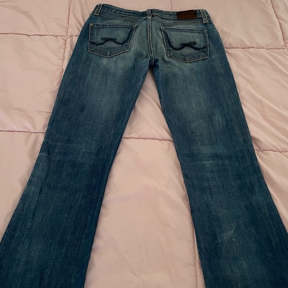 E.D.J. Denim Purist Jo Anna Bootcut women’s western low rise jeans, size 27” - Picture 14 of 16